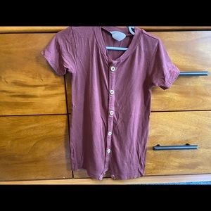 Kate Quinn shorts romper maroon